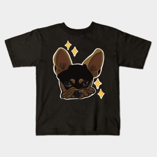 Cute Boston Terrier Kids T-Shirt